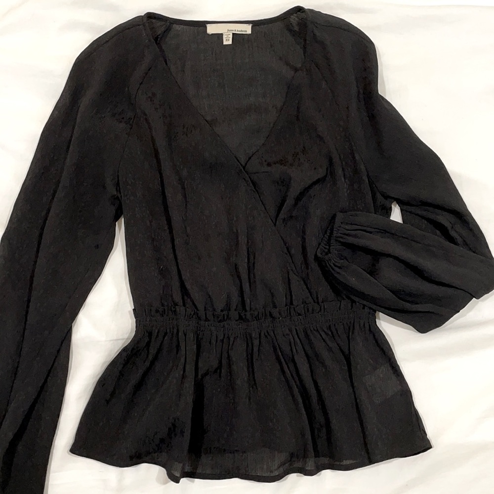 Dressy Black Blouse